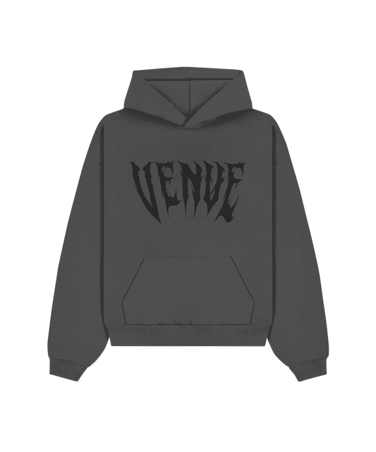 Gray Arch Logo Hoodie