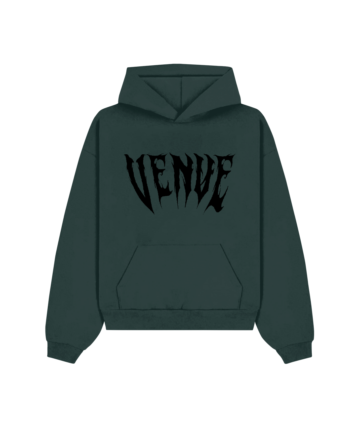 Green Arch Logo Hoodie